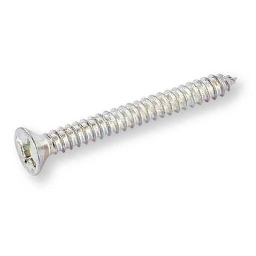 Tornillo rosca chapa avellanado, acero cincado, ø 3,5 mm, long. 19 mm